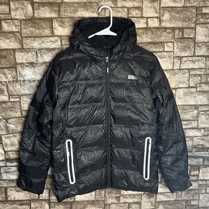 Eddie Bauer Kids Heavy Hooded Duck Down Puffer Jacket Kids XL